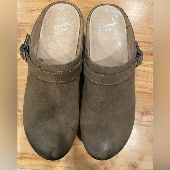 Dansko berry mule in mushroom - Picture 3 of 9